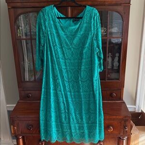 Jessica Howard Turquoise Dress